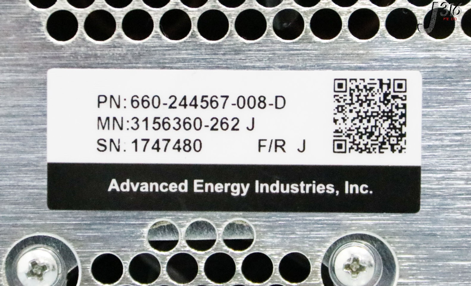 32378 ADVANCED ENERGY RF GEN, HF PARAMOUNT 6013, LAM: 660-244567